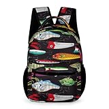[NBKING] リュック 子供 鯉幟 魚柄 バックパック キッズ 男の子 女の子 可愛い スクールバッグ 軽量 大容量 アウトドア 小学生 幼児 通学 遠足 旅行 入学 プレゼント