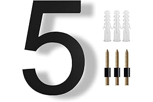 Samicoco Floating 8-Inch House Numbers for the Outdoors