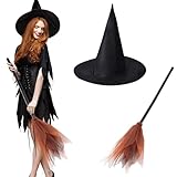 Photo Gallery oixeya cappelli da strega di halloween, accessori per costumi costume, cappello da mago di halloween pieghevole, con bastona magica Photo Gallery oixeya cappelli da strega di halloween, accessori per costumi costume, cappello da mago di halloween pieghevole, con bastona magica