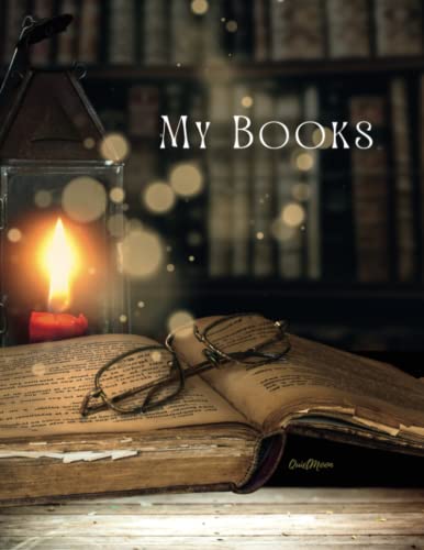 My Books: A Book Collection Inventory Log for over with a Vintage Cover Design