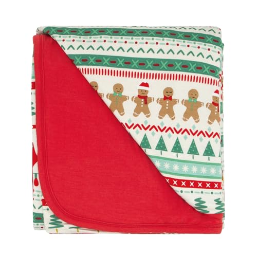 Image of Little Sleepies Holiday Cloud Blanket, 50 inch x 50 inch, Large, Fair Isle