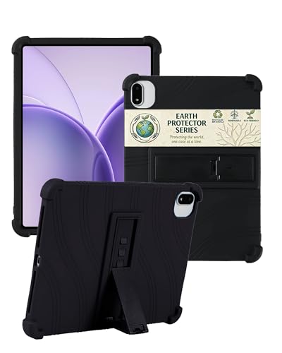 Coque de protection Oppo Pad 6 8,8 silicone support noir antichoc