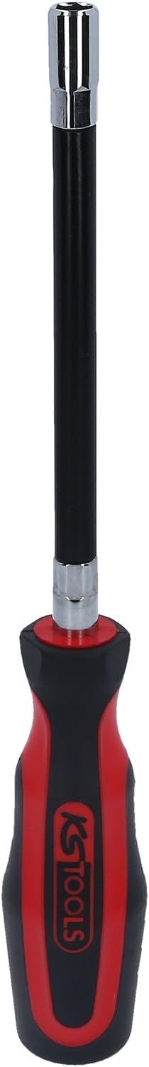 Tournevis 8mm KS Tools 159.2128 flexible pour débloquer les vis inaccessibles