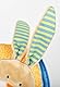 SIGIKID 40609 Krabbelrolle Hase Baby Activity PlayQ Mädchen und Jungen Babyspielzeug empfohlen ab 3 Monaten mehrfarbig