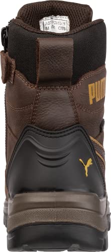 PUMA Men's Conquest Brown Soft Toe Industrial Boot3