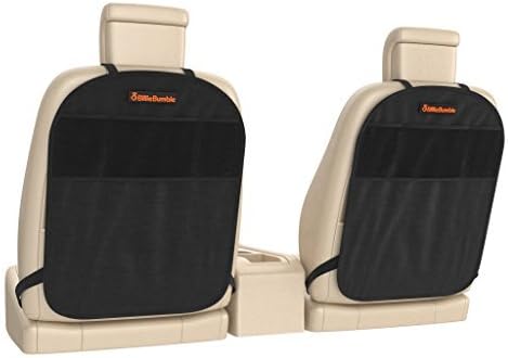 Kick Mat. Universal Car Back Seat Protector W/Organizer Great for Travelling with Your Child in Summer, Winter Seasons. Covers Your Backseat from Kick Marks for Baby Girls and Boys