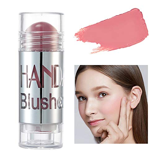 Meicoly Blush Stick Set Natural Matte Cream Blush Brighten Effects Lightweight Waterproof Face Cheek Makeup,4 Pcs #TOP3
