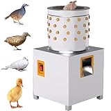 【Épilation rapide】 : ce plumeur de poulet est livré avec 95 tiges de caoutchouc en spirale individuelles qui éliminent naturellement et en douceur la saleté et la crasse des plumes de la peau de poulet. Avant de l'épiler, mouillez complètement les plumes de la volaille et mettez-les dans la machine. Au bout de 30 secondes, vous obtiendrez un poulet parfaitement plumé.