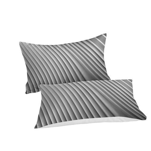 Housse de couette 3D 200x200 cm avec 2 taies d'oreiller IOFEER