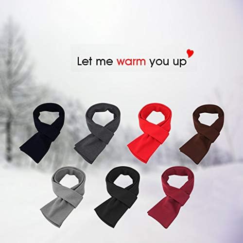 Men's Long Thick Soft Warm Knit Cotton Cashmere Feel Scarves for Winter Spring Unisex - Image 4
