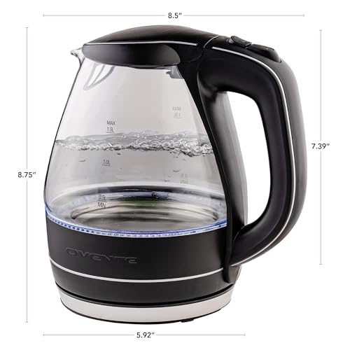 Stylish Borosilicate Glass Electric Kettle for Tea - Image 4
