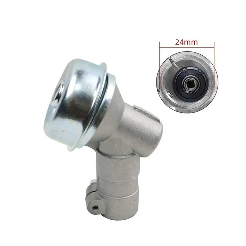 Conjunto de Caja de Cambios de Cortador de Cepillo con Cabezal de Engranaje de 7 Dientes de Tubo de 24 mm | Ajuste de varilla de operación de recortadora OEM 41446400100 41446400102 piezas de repuesto(24-tube 4-tooth)