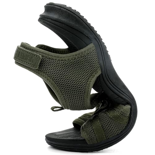 Image of UBFEN Womens Hiking Sandals Comfortable Walking Sandals Summer Sport Breathable Arch Support