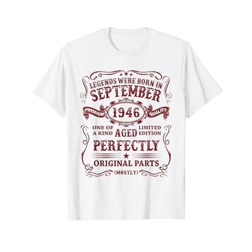 Clásico 1946 Vintage 1946 Las Leyendas Nacen Septiembre 1946 Camiseta