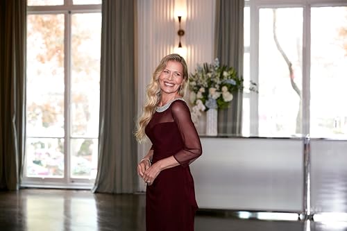 Image of Alex Evenings Women's Long Matte Jersey Mother of The Bride Dress with 3 /4 Illusion Sleeves (Petite and Regular Sizes)