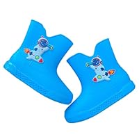 Baby Wellies for Boys Girls Lightweight Toddler Child Kids Wellies Animal Cartoon Pattern Welly Rain Boots Rubber Boots Infant RainBoot Wellingtons Waterproof Boot for 3-8 Year
