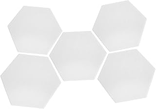 5 Pcs Polyester Fiber Soundproof Wall Panels for Home Theater