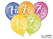Produktbild Unbekannt PartyDeco 10 Luftballons 12" Party Mein siebter Geburtstag Jahrestag (Zahl 7ter)