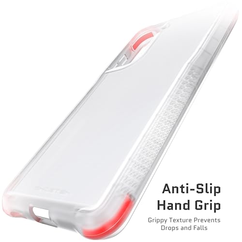 Image of Ghostek Covert Samsung Galaxy S21 Plus Case Clear Protective Phone Cover with Durable Slim Design Bumper Grip Protection Supports Wireless Charging Designed for 2021 S21 + 5G (6.7inch) (Clear)