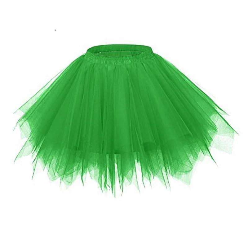 Robe en tulle verte pour noël et spectacles de danse