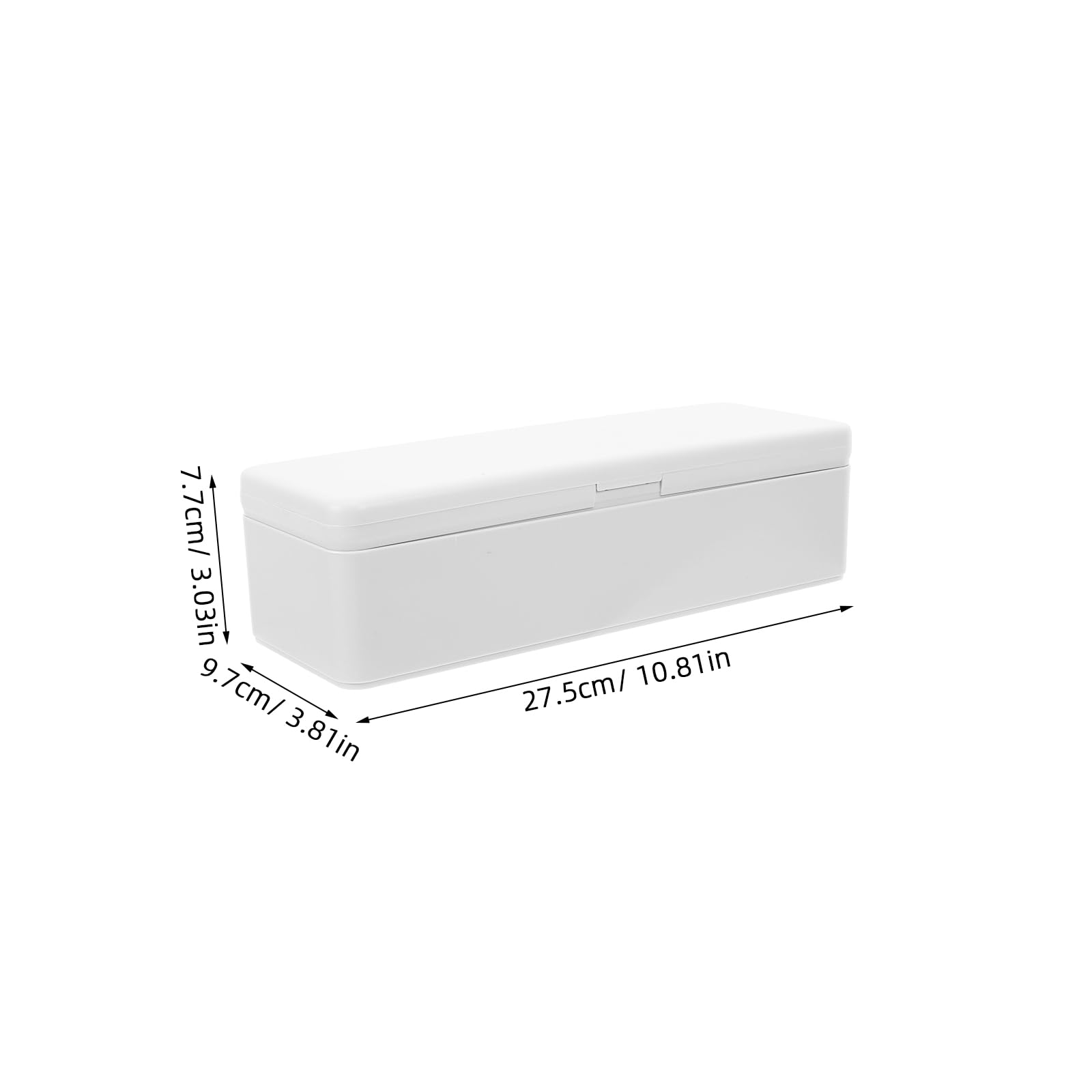Caja de Almacenamiento de Baterías AA AAA y Pilas Botón, Organizador Portátil Transparente de Plástico Resistente Compartimentos Dobles, Estuche Compacto para Viajes y Uso