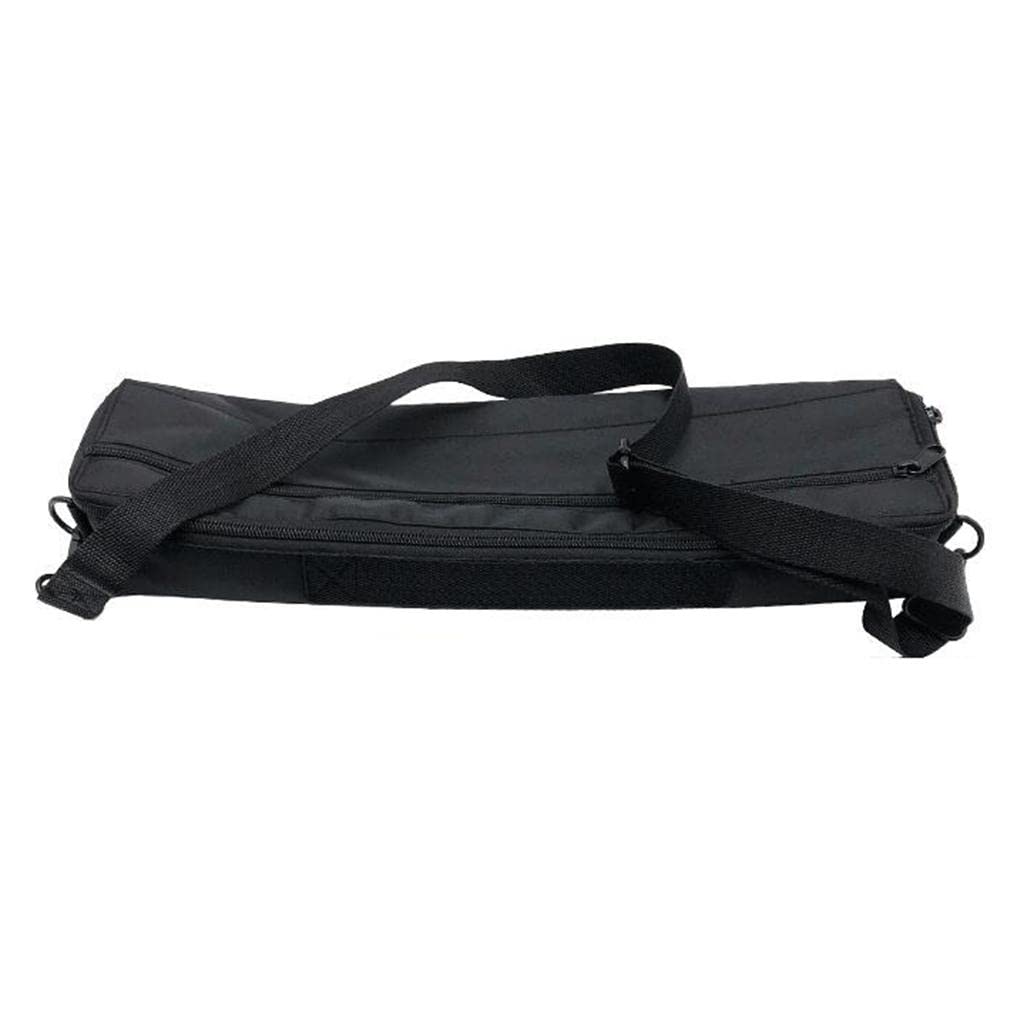 Colcolo Funda para Flauta de 17 Agujeros, Funda de Transporte, Lona con Correa para El Hombro