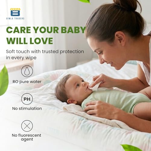 Image of CRAE Soft Natural Baby Wipes | Natural & Gentle Care | Ultra-Soft, Baby-Friendly Wet Wipes for Daily Use 120 Piece Pack (Pack of - 3)