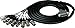 Sescom 25MA-XMB-M10 10 ft. Built Mogami Analog 25 Pin Dsub to 8 XLR Male Receptacle Fan Box