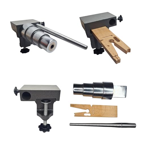 Bench Anvil Combo Kit - Ring Mandrel, Anvil, V Slot Bench Pin and Round Stepped Bracelet Mandrel