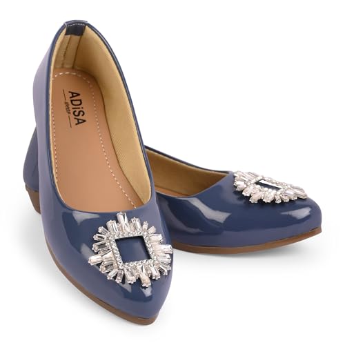 Image of ADISA WEAR Women Girls Slip On Ballet Flats (WS1008)