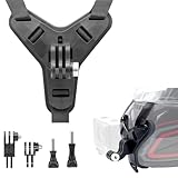Motorcycle Helmet Chin Mount, Suitable for Various Action Cameras, Helmet Mount for Sport Cameras Accessories