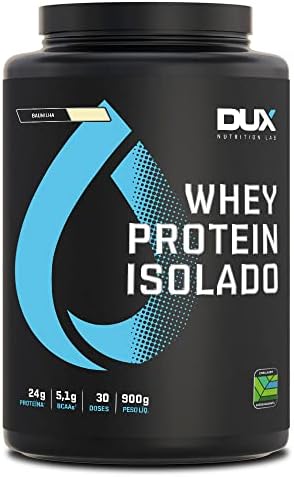Whey Protein Isolado Baunilha Pote 900g – Contribui para os Resul...