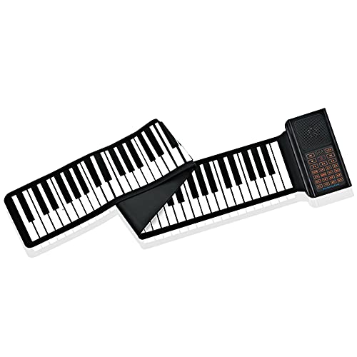 JTYX 88 Touches Roll Up Piano Portable Silicone Hand Roll Piano avec Clavier électronique Bluetooth avec Haut-Parleur pour débutant - Les Beatles, Paul McCartney, John Lennon, RIngo Starr, George Harrison JTYX 88 Touches Roll Up Piano Portable Silicone Hand Roll Piano avec Clavier électronique Bluetooth avec Haut-Parleur pour débutant – Image 8