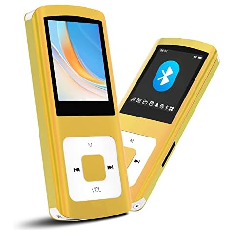 MP3 Player, Hotechs HiFi 32GB Music Player with Bluetooth 5.0, with Voice Recorder/Video/Photo Viewer/E-Book/FM Radio Cover