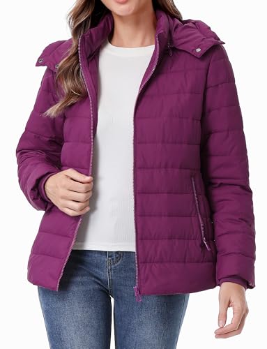 Image of TDYPCI Women's Lightweight Waterproof Puffer Jacket Warm For Cold Winter