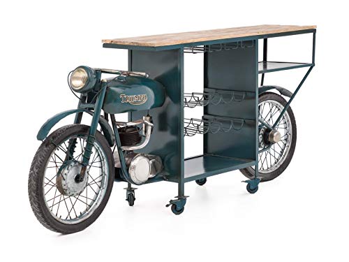 Woodkings Barregal Triumph I Bartisch Bike Präsentationstisch...