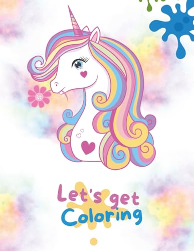 Enchanted Unicorns: Children's Coloring Book | Color Your Magic w...