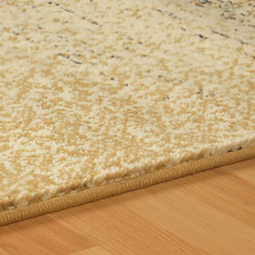 Superior Indoor Small Area Rug, Artistic Floral Geometric Home Decor, Floor Throw For Kitchen, Office, Entryway, Living Room, Bedroom, Nursery, Dining, Jute Backed, Patchwork Collection, 4' X 6' #TOP2