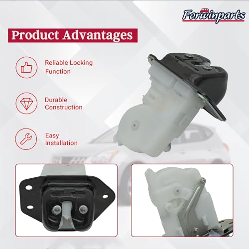 Image of Forwinparts Rear Trunk Latch Lock Assembly for 2008-2013 Nissan Rogue 2005-2007 Murano 2007-2012 Versa 2011-2012 Juke 90502-ZN90A 90502-CA00C 90502-EN000