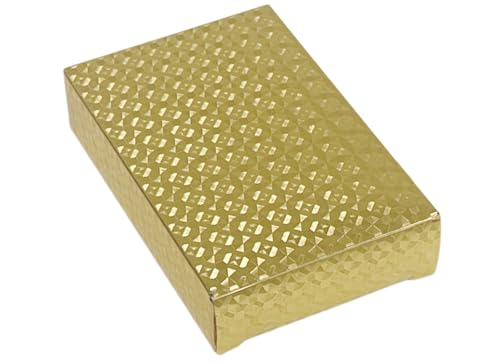 Gold Diamond Playing Cards - Durable and Waterproof, Perfect for Magic, Poker, Parties, and Special Occasions. Ideal for Memorable Gifts. (1 Deck)
