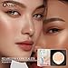 O'CHEAL Mushroom Head Air Cushion CC Cream,BB Cream Foundation Cream for Face Makeup Concealer Cushion for Face Comestics Make Up Long-Lasting Cushion Compact 01 IVROY