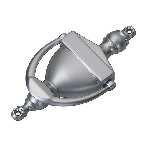 Image of Richelieu | Onward 6 1 /4-in Door Knocker for Front Entrance, Satin Chrome