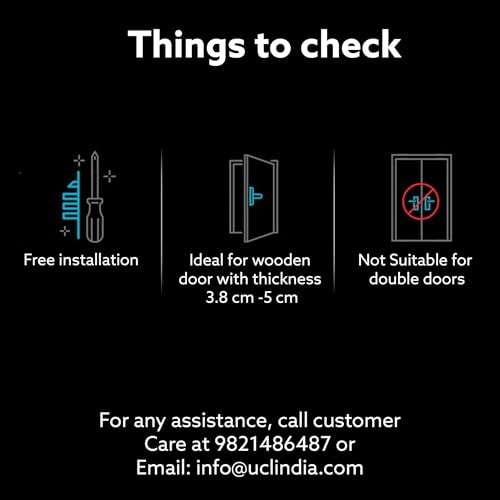 Image of AGARO Grand Smart Door Lock with Handle, Auto Lock, Unlock with Finger Print /RFID Card /PIN Access /App with Bluetooth /Manual Key Access, Digital Door Lock, Anti-Theft Lock, Home Safety, Rose Gold