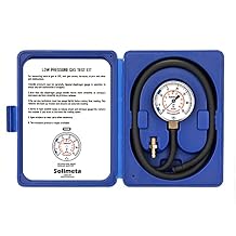 Natural Gas or LP Gas Manifold Pressure Test Kit, LP Gas Pressure Tester, Natural Gas Meter, 0-35" W.C