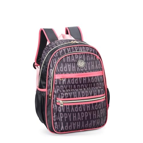 Mochila Escolar De Costas Juvenil Feminina Love Kika KK24M18 (Pink)