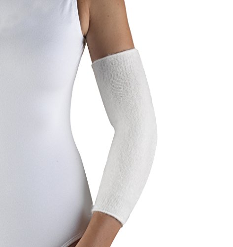 OTC Elbow Warmer Angora Arthritis Relief, White, X-Large