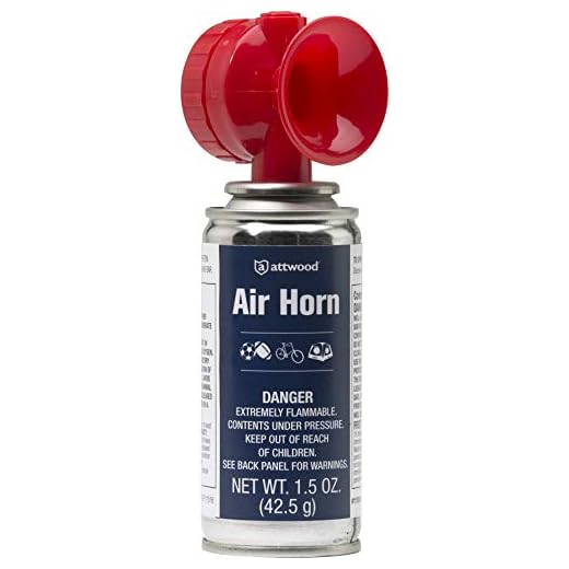 attwood 118090-7 Portable Boat Air Horn 1.5-oz