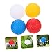 BESPORTBLE Golf Balls 16pcs Plastic Balls for Golf Practice Wear-Resistant Reusable Compact