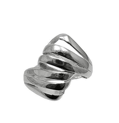Bague en argent massif 925 R001276 | Cadeau mémorable pour femme élégante
