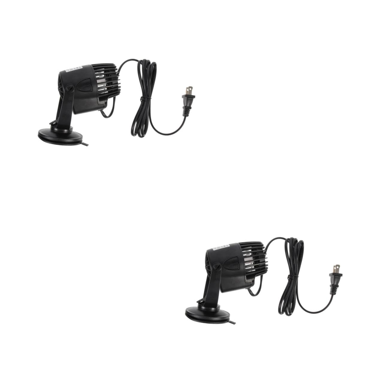 Tofficu 2pcs Professional Silent Wave Pump for Fish Tank Water Flow Aquarium Pump for Enhanced Circulation and Cleaning Compatible for Aquariums